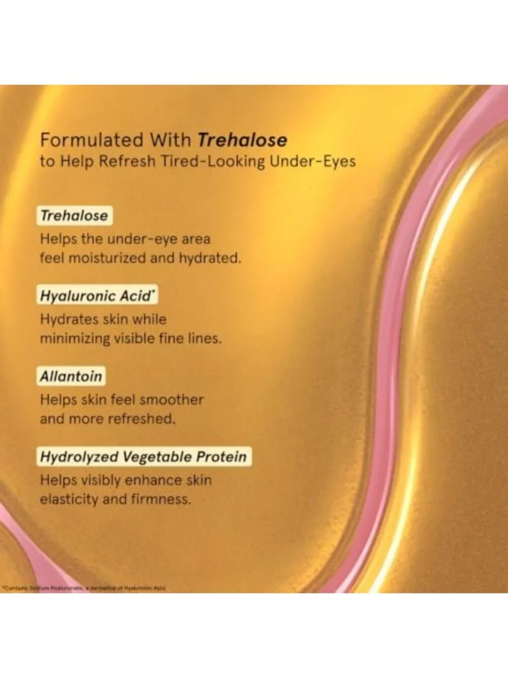 Hydrating Eye Patches for Puffy Eyes, Dark Circles & Brightening Treatment